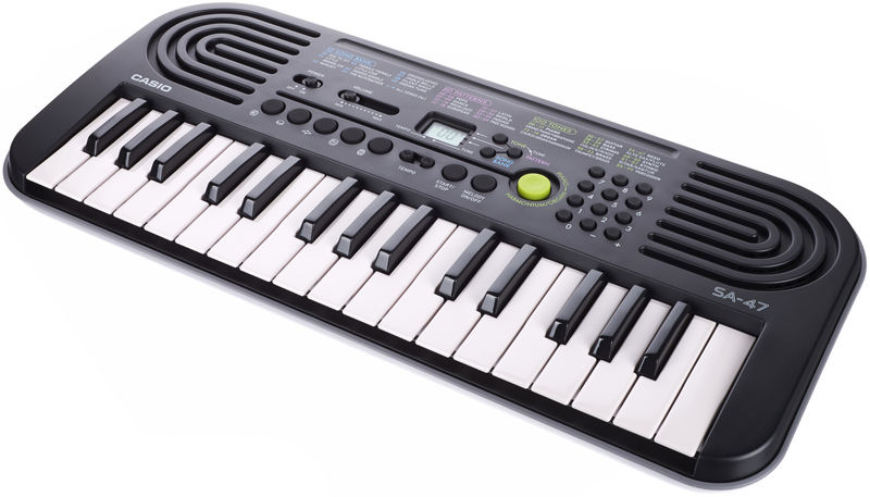 Pomysł na prezent świąteczny - keyboard dla dzieci do nauki Casio SA 47