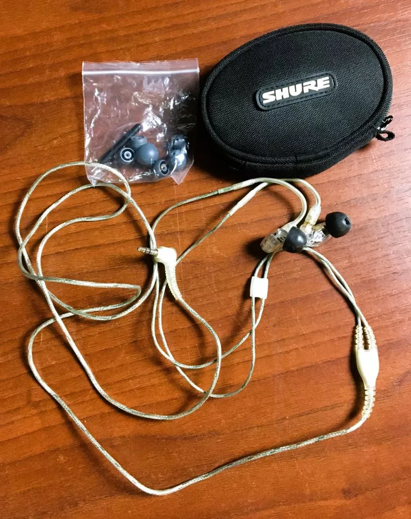Shure SE215 CL-EFS
Słuchawki douszne