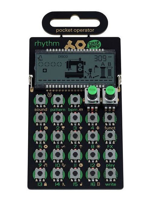 Syntezator kieszonkowy Teenage Engineering Pocket Operator Rhythm PO-12 