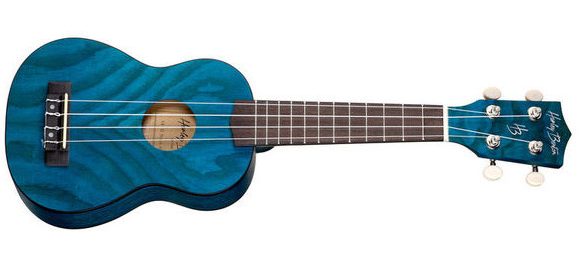 Harley Benton UK-12 Stain Ash Blue - ukulele dla początkujących