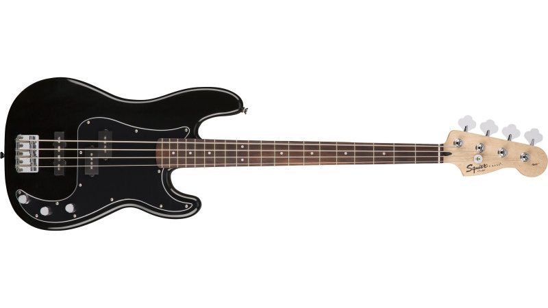 Squier Affinity Precision Bass PJ MN BLK Pack