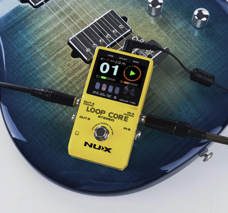 NUX Loop Core Stereo — najwięcej pamięci