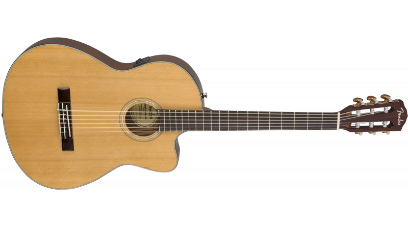 Fender CN-140SCE Nylon Thinline Natural
