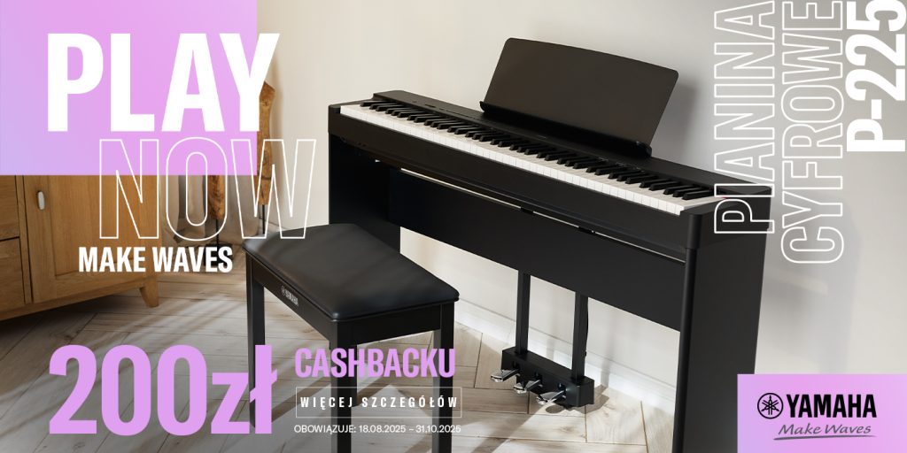 Yamaha Play Now Make Waves – zyskaj cashback