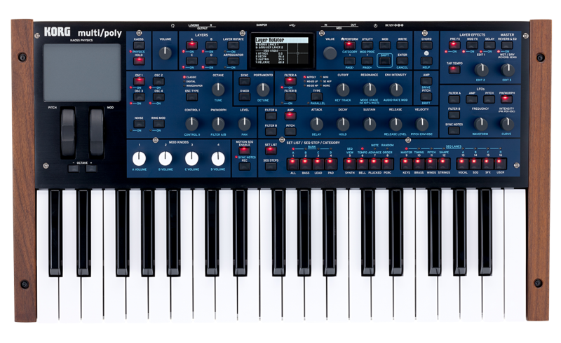 Korg multi/poly syntezator muzyczny