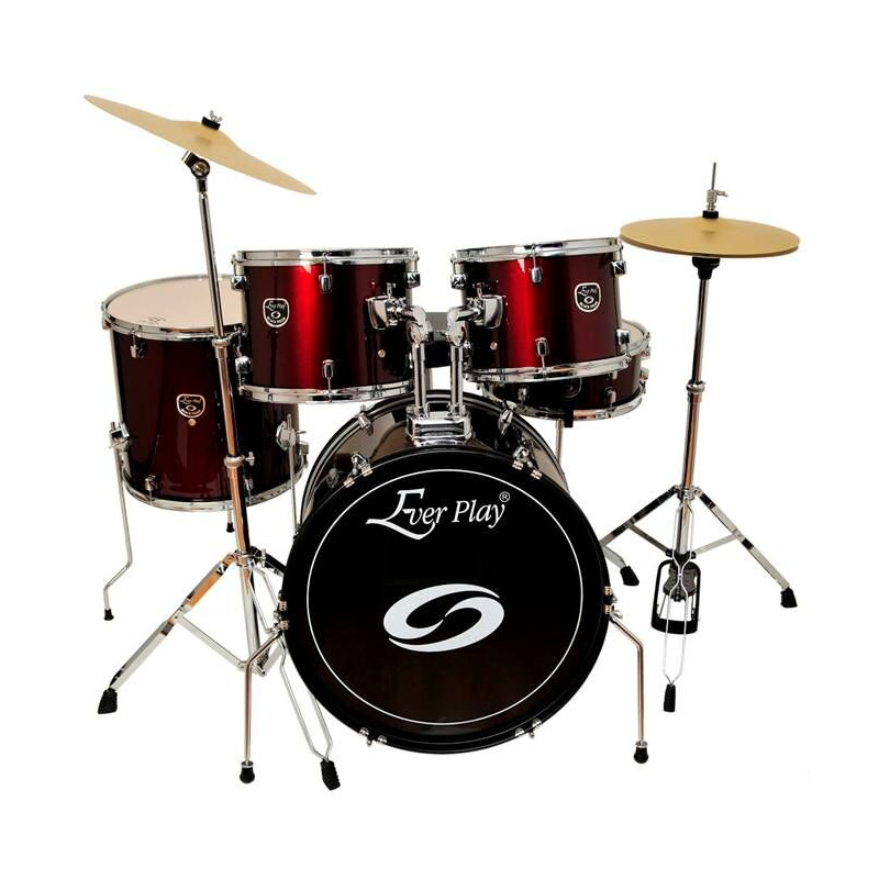 Perkusja EVER PLAY BLACK TIGER STAGE JBP1103CH WR