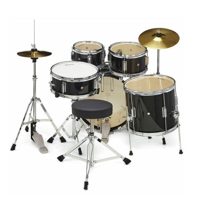 Perkusja dla dzieci Millenium Focus Junior Drum Set Black
