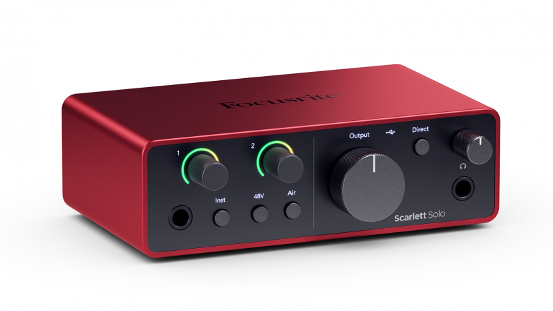 Focusrite Scarlett Solo 4th Gen